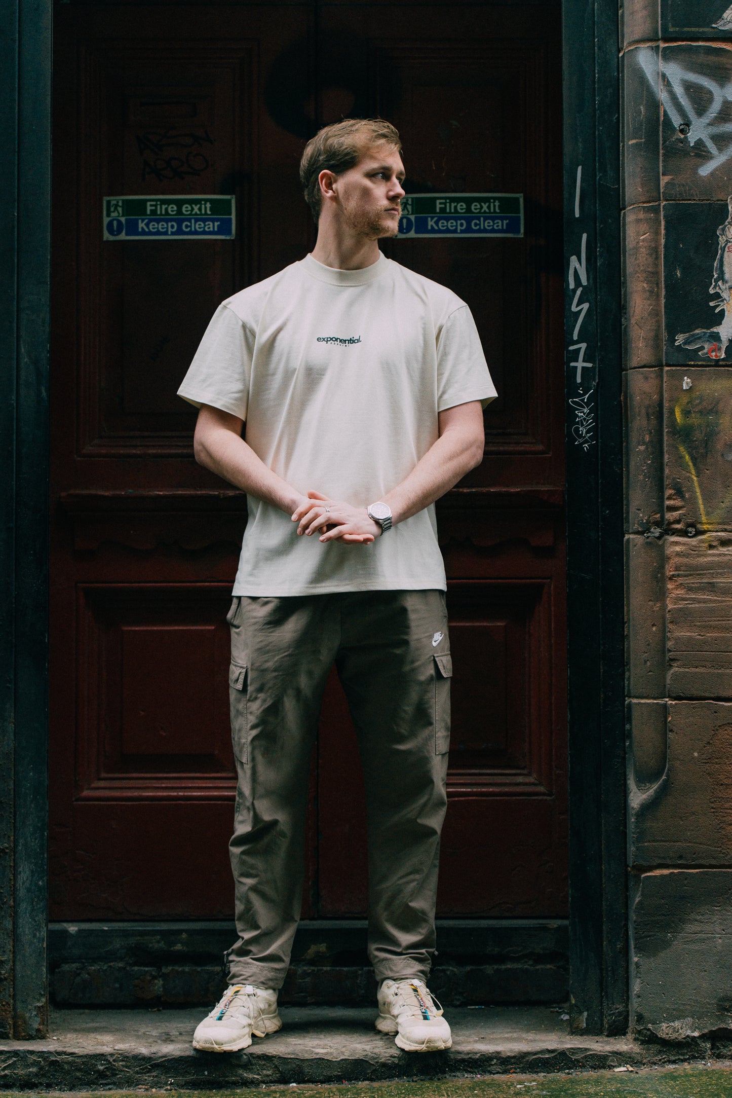 Core Oversized Tee - Off White