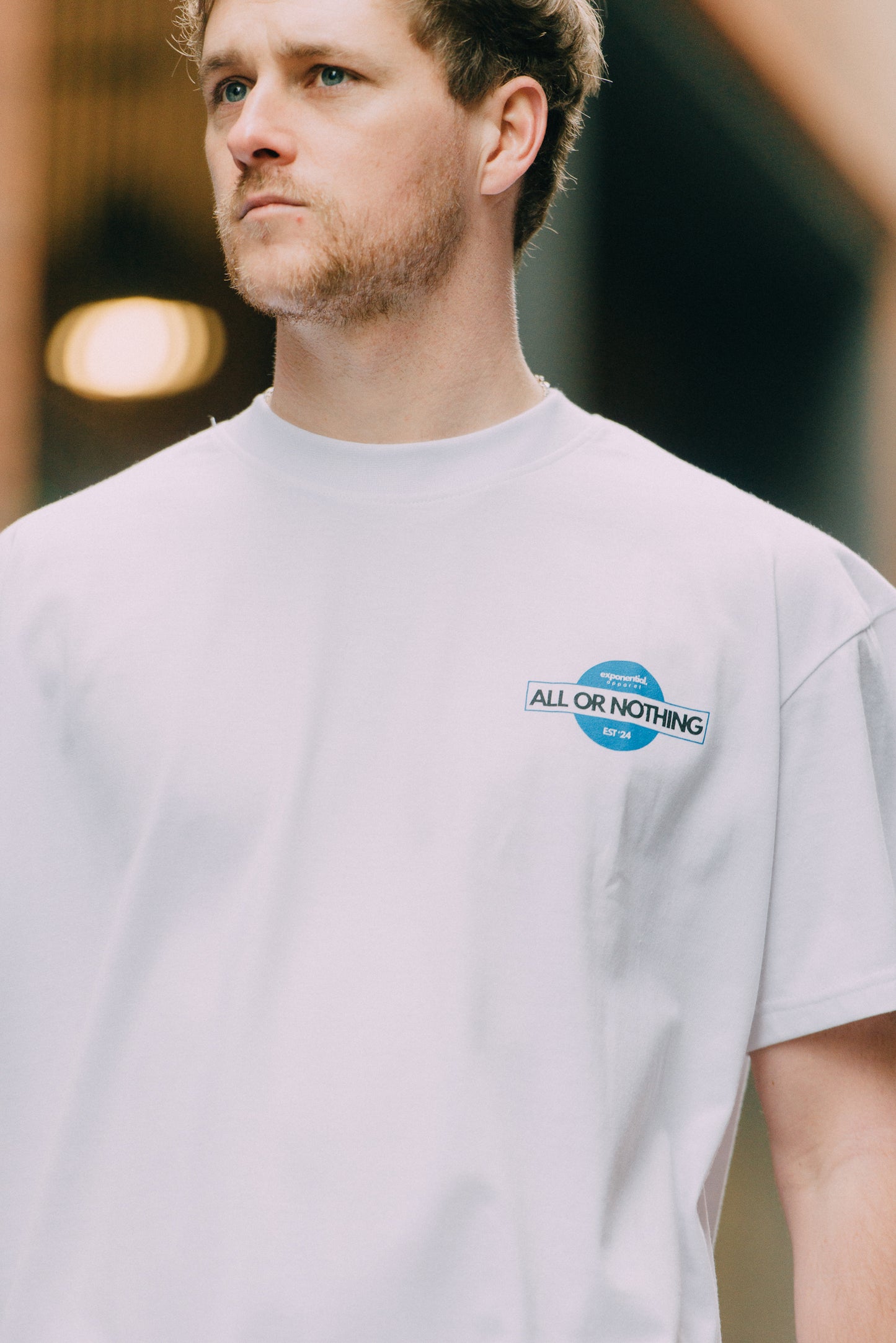 Retro Logo - Polar White
