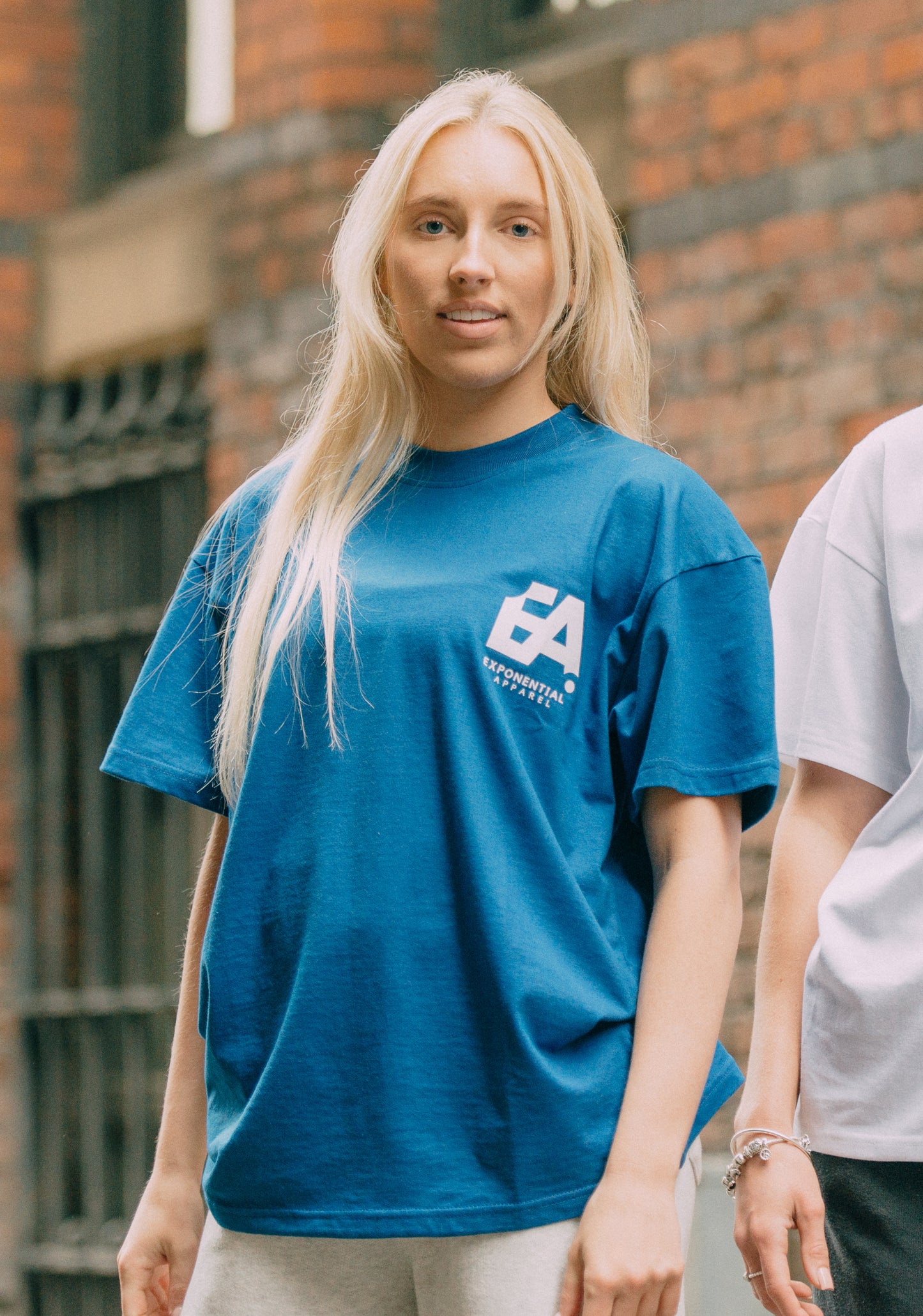 Pop Logo Tee - Royal Blue