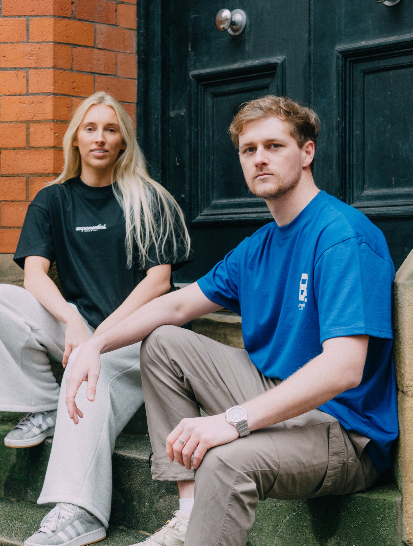 Pop Logo Tee - Royal Blue