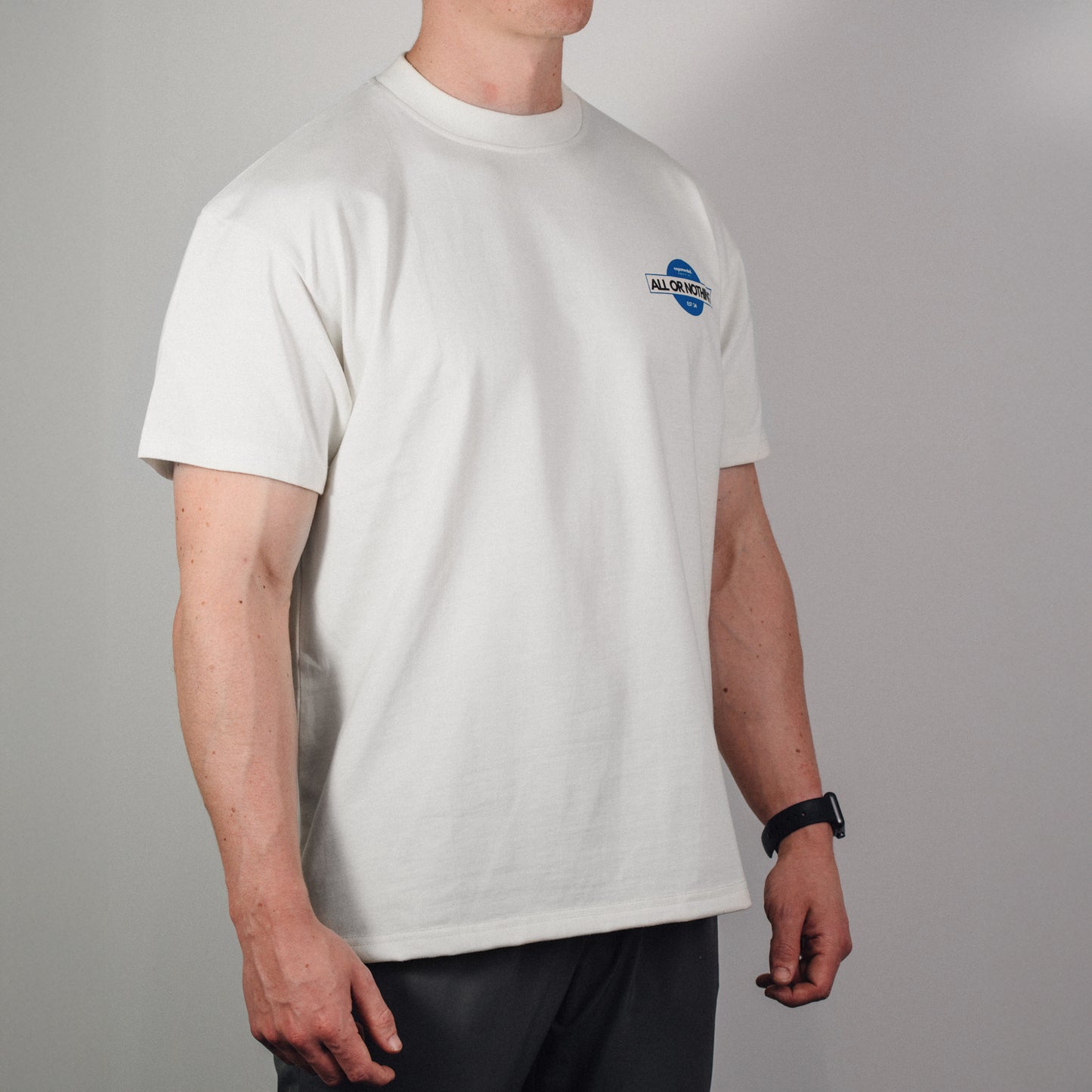 Retro Logo - Polar White