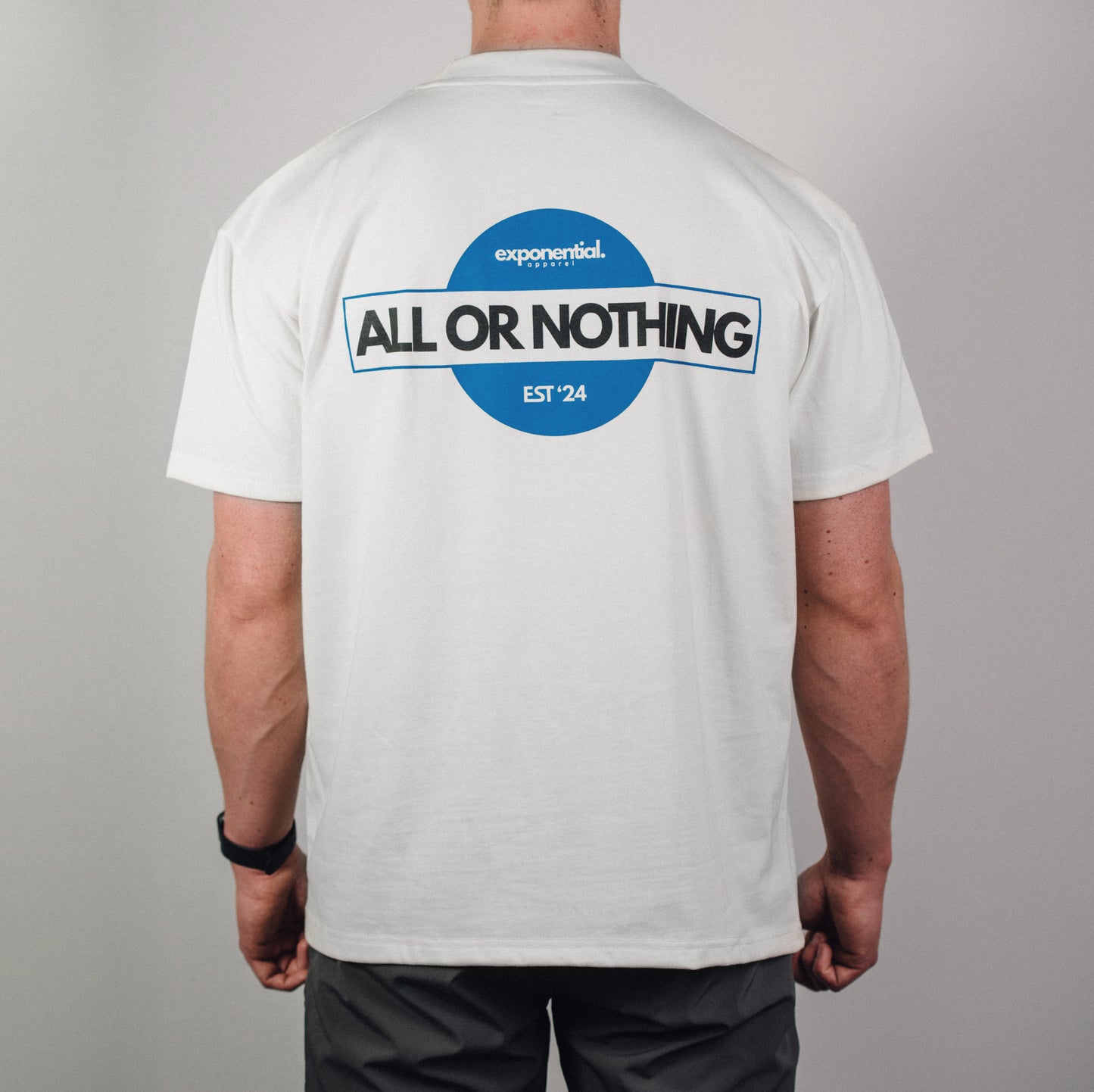 Retro Logo - Polar White