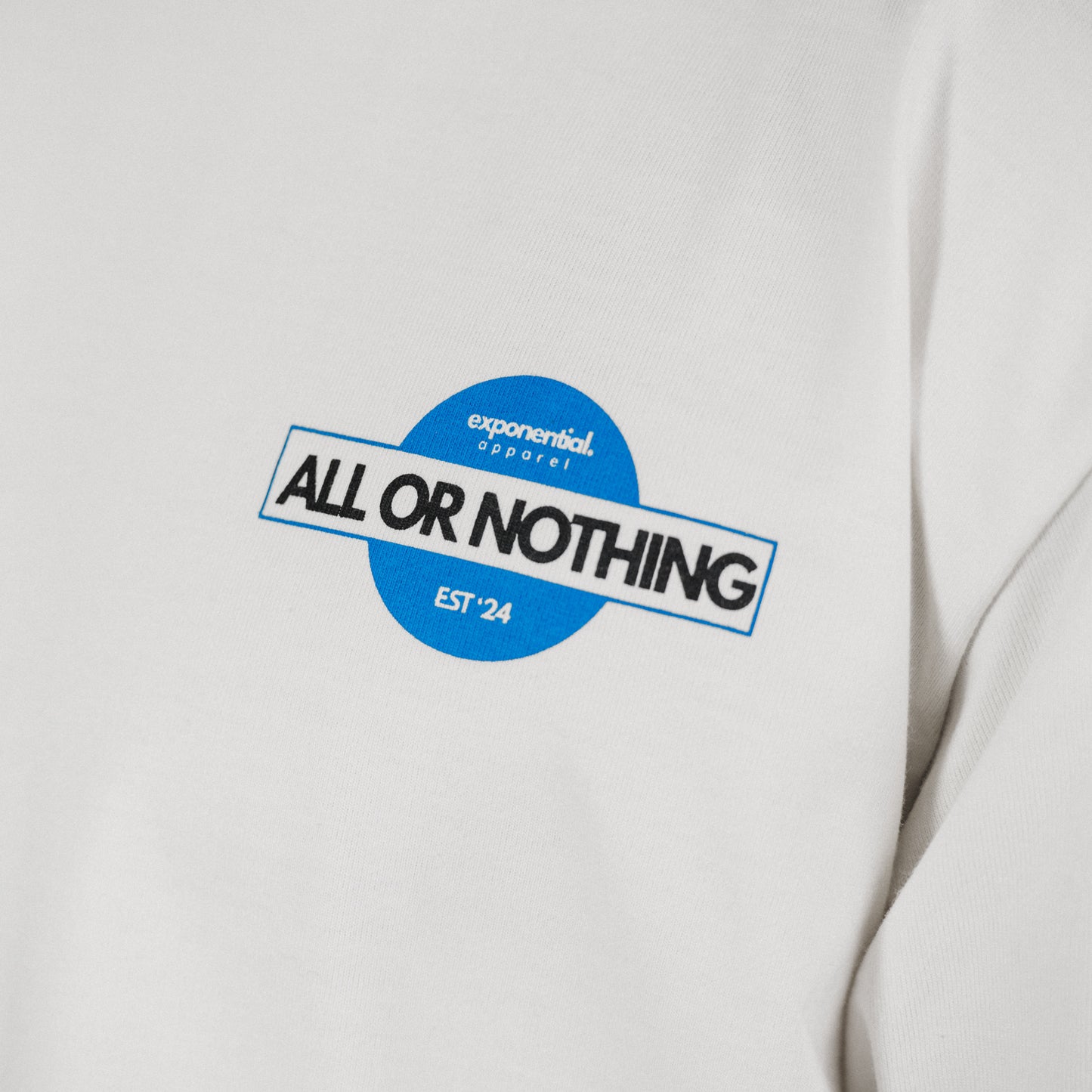 Retro Logo - Polar White