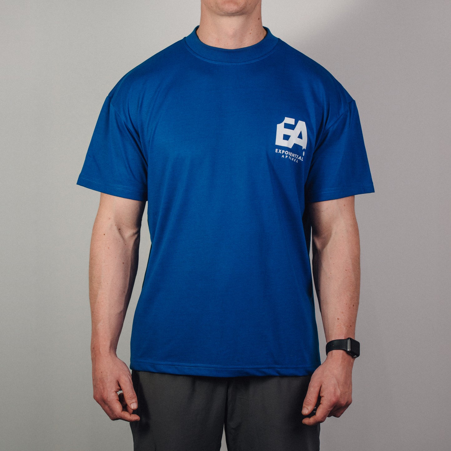 Pop Logo Tee - Royal Blue
