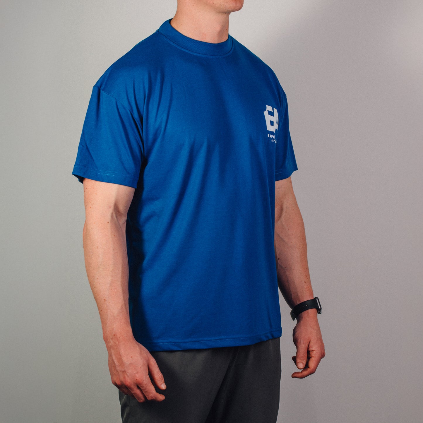 Pop Logo Tee - Royal Blue