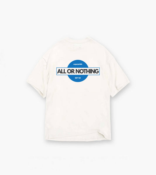 Retro Logo - Polar White